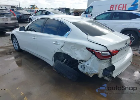 2018 Infiniti Q50 2.0T Pure from USA, damaged, VIN JN1CV7AP2JM240392